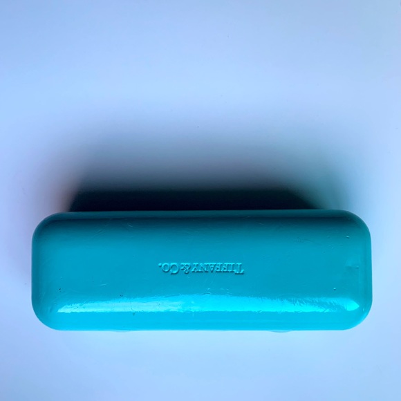 Tiffany & Co Classic Blue Hard Clamshell Glasses Case (Sunglasses Eyeglasses) - Picture 2 of 12